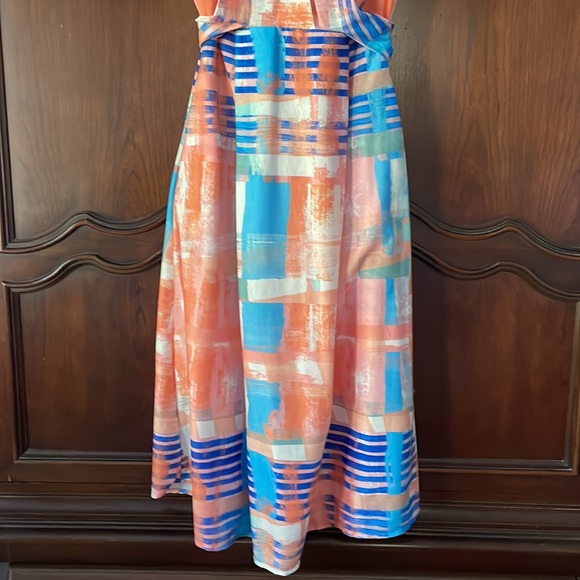 EVA FRANCO Pastel Print Midi Dress - Picture 3 of 8